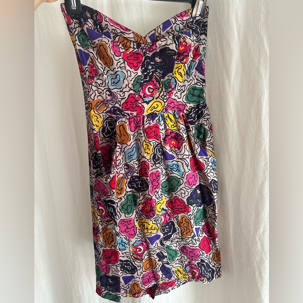 Fendi 365 vintage 100% silk cockta dress